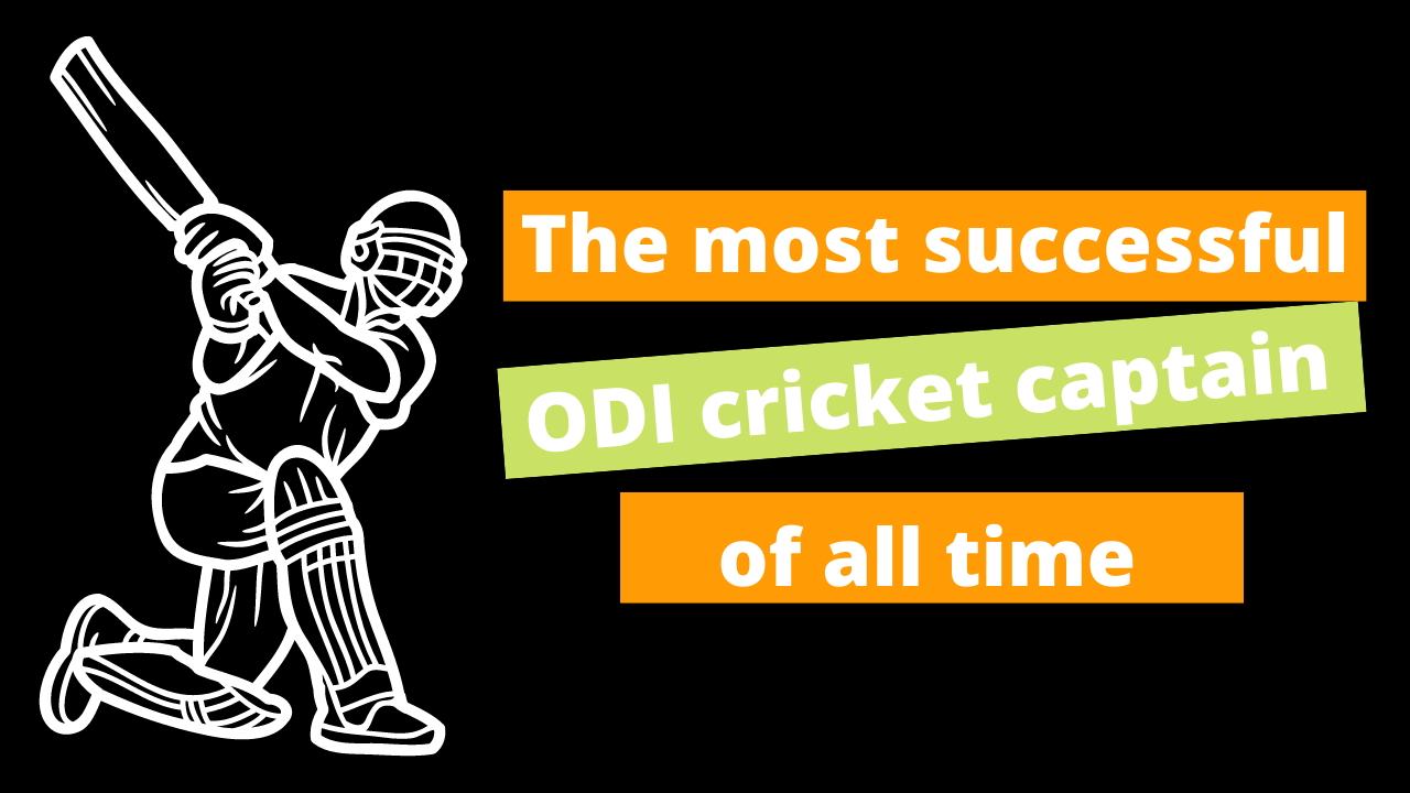 The most successful ODI cricket captain of all time