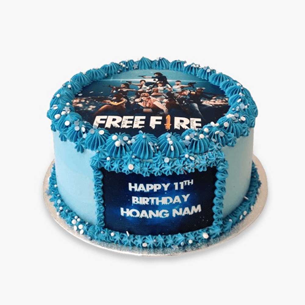 free fire cake design images